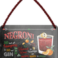 4252024255157		 ''Negroni''
Schilderstore24 Blechschilder sind perfekt als Geschenk zu Weihnachten, Geburtstage, Feiern, Partys, Grillabende, Namenstag, Feiertag, Mädelsabend, Hochzeit. Jederzeit stilvoll im Wohnzimmer, Partykeller, Garage, Praxis, Büro, Café, Hauseingang Alkohol Cocktail Likör Sekt Getränk Alkohol promille schnaps saufen longdrink