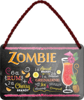 4252024255249		 ''Zombie''
Schilderstore24 Blechschilder sind perfekt als Geschenk zu Weihnachten, Geburtstage, Feiern, Partys, Grillabende, Namenstag, Feiertag, Mädelsabend, Hochzeit. Jederzeit stilvoll im Wohnzimmer, Partykeller, Garage, Praxis, Büro, Café, Hauseingang Alkohol Cocktail Likör Sekt Getränk Alkohol promille schnaps saufen longdrink