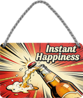 4252024257809		 ''Instant Happiness''
Geschenk Weihnachten, Geburtstage, Feiern, Partys, Grillabende, Namenstag, Feiertag, Mädelsabend, Hochzeit Wohnzimmer, Partykeller, Garage, Praxis, Büro, Café, Hauseingang Alkohol Kasten Bier Saufen Getränk Bier Alkohol schaumkrone promille hopfen