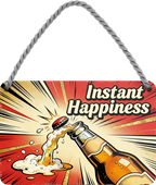 4252024257809		 ''Instant Happiness''
Geschenk Weihnachten, Geburtstage, Feiern, Partys, Grillabende, Namenstag, Feiertag, Mädelsabend, Hochzeit Wohnzimmer, Partykeller, Garage, Praxis, Büro, Café, Hauseingang Alkohol Kasten Bier Saufen Getränk Bier Alkohol schaumkrone promille hopfen