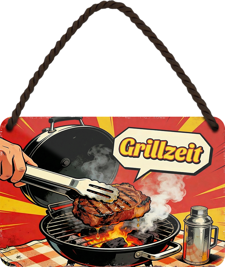 4252024258356		 ''Grillzeit''
Schilderstore24 Blechschilder sind perfekt als Geschenk zu Weihnachten, Geburtstage, Feiern, Partys, Grillabende, Partykeller, diät, snack, mahlzei, rezept, wasser Lebensmittel Burger Tee Grill crepes teigware süßigkeit essen grill wurst pommes döner fisch pizza
