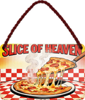 4252024258486		 ''Slice of Heaven''
Schilderstore24 Blechschilder sind perfekt als Geschenk zu Weihnachten, Geburtstage, Feiern, Partys, Grillabende, Partykeller, diät, snack, mahlzei, rezept, wasser Lebensmittel Burger Tee Grill crepes teigware süßigkeit essen grill wurst pommes döner fisch pizza