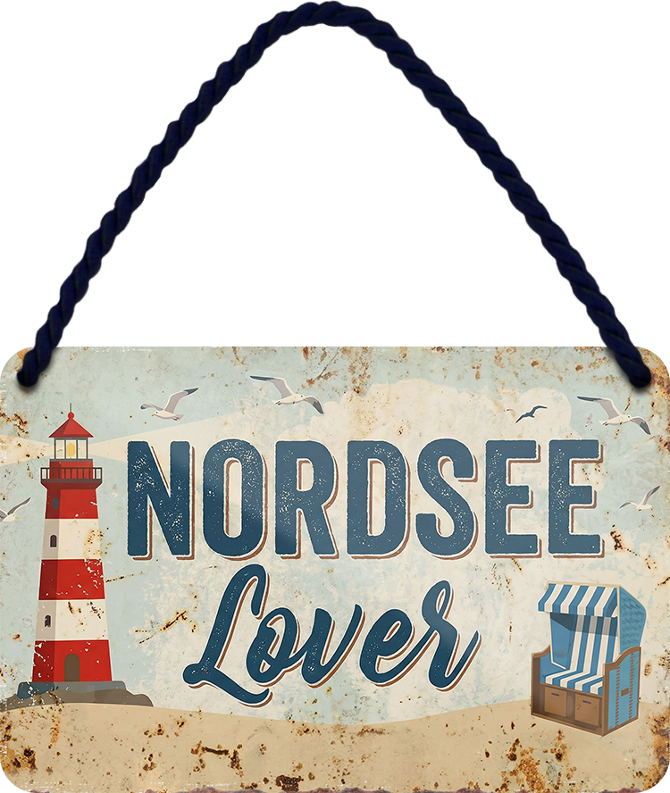 4252024259186		 ''Nordsee Lover (strandkorb)''
Schilderstore24 Blechschilder sind perfekt als Geschenk zu Weihnachten, Geburtstage, Feiern, Partys, Grillabende, Namenstag, Feiertag, Hochzeit. Jederzeit stilvoll im Wohnzimmer, Partykeller, Garage, Praxis, Büro, nordsee, ostsee Meer Urlaub Sommer Sandstrand see wasser strand sand salzwasser ferien