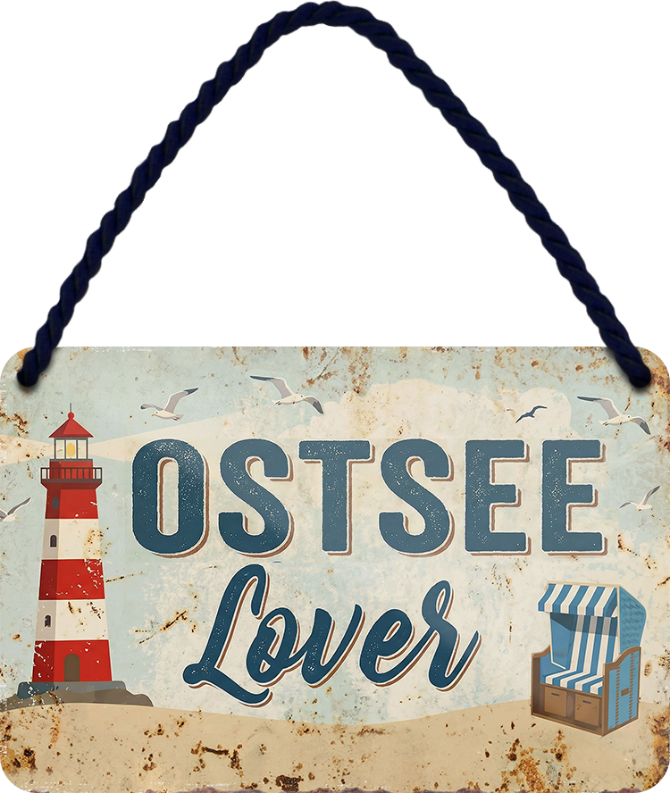 4252024259209		 ''Ostsee Lover (strandkorb)''
Schilderstore24 Blechschilder sind perfekt als Geschenk zu Weihnachten, Geburtstage, Feiern, Partys, Grillabende, Namenstag, Feiertag, Hochzeit. Jederzeit stilvoll im Wohnzimmer, Partykeller, Garage, Praxis, Büro, nordsee, ostsee Meer Urlaub Sommer Sandstrand see wasser strand sand salzwasser ferien