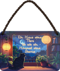 4252024259100		 ''Ein Haus ohne Tier wie Himmel ohne Sterne''
Schilderstore24 Blechschilder sind perfekt als Geschenk zu Weihnachten, Geburtstage, Feiern, Partys, Grillabende, Namenstag, Feiertag, Mädelsabend, Hochzeit Wohnzimmer, Partykeller, Garage, welpe, dogge, kater, kätzchen Haustier Tier Freund knuddelig Zuhause Katze Hund Hamster Meerschwein haustiere