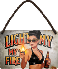 4252024257816		 ''Light my Fire''
Geschenk Weihnachten, Geburtstage, Feiern, Partys, Grillabende, Namenstag, Feiertag, Mädelsabend, Hochzeit Wohnzimmer, Partykeller, Garage, Praxis, Büro, Café, Hauseingang Alkohol Kasten Bier Saufen Getränk Bier Alkohol schaumkrone promille hopfen