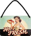 4252024258387		 ''Hot & Fresh (auf der Hand)''
Schilderstore24 Blechschilder sind perfekt als Geschenk zu Weihnachten, Geburtstage, Feiern, Partys, Grillabende, Partykeller, diät, snack, mahlzei, rezept, wasser Lebensmittel Burger Tee Grill crepes teigware süßigkeit essen grill wurst pommes döner fisch pizza