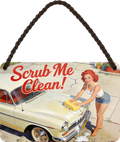 4252024259377		 ''Scrub Me Clean''
Schilderstore24 Blechschilder sind perfekt als Geschenk zu Weihnachten, Geburtstage, Feiern, Partys, Grillabende, Namenstag, Feiertag, Mädelsabend, Hochzeit. Jederzeit stilvoll im Wohnzimmer, Partykeller, Garage, Praxis, Büro, Café, Hauseingang Sex Anzüglich Zweideutig Romantik Brüste sinnlich schnulzig romantisch versaut pinup