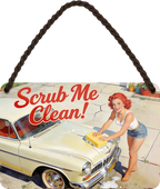 4252024259377		 ''Scrub Me Clean''
Schilderstore24 Blechschilder sind perfekt als Geschenk zu Weihnachten, Geburtstage, Feiern, Partys, Grillabende, Namenstag, Feiertag, Mädelsabend, Hochzeit. Jederzeit stilvoll im Wohnzimmer, Partykeller, Garage, Praxis, Büro, Café, Hauseingang Sex Anzüglich Zweideutig Romantik Brüste sinnlich schnulzig romantisch versaut pinup