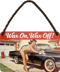 4252024259674		 ''Wax On, Wax Off''
Schilderstore24 Blechschilder sind perfekt als Geschenk zu Weihnachten, Geburtstage, Feiern, Partys, Grillabende, Namenstag, Feiertag, Mädelsabend, Hochzeit. Jederzeit stilvoll im Wohnzimmer, Partykeller, Garage, biker, zitat, route, highway Mechaniker Auto Motorrad Werkstatt auto lkw brummi tüfteln schrauber
