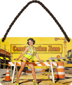 4252024258783		 ''Construction Zone''
Schilderstore24 Blechschilder sind perfekt als Geschenk zu Weihnachten, Geburtstage, Feiern, Partys, Grillabende, Namenstag, Feiertag, Mädelsabend, Hochzeit. Jederzeit stilvoll im Wohnzimmer, Partykeller, Garage, Praxis, Büro,Architekt Hauseingang Handwerk Baustelle Arbeit Bau werkeln baustelle handwerker bauarbeiter