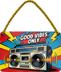 4252024259223		 ''Good Vives Only (musik)''
Schilderstore24 Blechschilder sind perfekt als Geschenk zu Weihnachten, Geburtstage, Feiern, Partys, Grillabende, Namenstag, Feiertag, Mädelsabend, Hochzeit. Jederzeit stilvoll im Wohnzimmer, Partykeller, Garage, Praxis, Büro, musik, Hauseingang gesang Metall Rock Pop Klassik singen metall rock lieder melodie instrumente