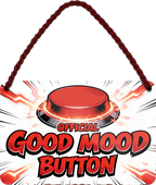4252024259131		 ''Official Good Mood Button''
Schilderstore24 Blechschilder sind perfekt als Geschenk zu Weihnachten, Geburtstage, Feiern, Partys , Hochzeit. Jederzeit stilvoll im Wohnzimmer, Partykeller, Garage, zitat Philosophie, liebe Weisheiten Leben Sprichwörter Tipp wahrheit sprichwort tiefsinnig ratschlag