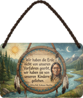 4252024259179		 ''Wir haben die Erde nicht geerbt (fluss)''
Schilderstore24 Blechschilder sind perfekt als Geschenk zu Weihnachten, Geburtstage, Feiern, Partys , Hochzeit. Jederzeit stilvoll im Wohnzimmer, Partykeller, Garage, zitat Philosophie, liebe Weisheiten Leben Sprichwörter Tipp wahrheit sprichwort tiefsinnig ratschlag