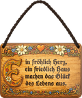 4252024258974		 ''Ein fröhliches Herz, ein fröhliches Haus''
Schilderstore24 Blechschilder sind perfekt als Geschenk zu Weihnachten, Geburtstage, Feiern, Partys, Grillabende, Namenstag, Feiertag, Mädelsabend, Hochzeit. Jederzeit stilvoll im Wohnzimmer, Partykeller, Garage, Praxis, Büro, Café, Hauseingang Garten Haushalt Heim Zuhause Gartenarbeit Hausarbeit Zuhause Blumen