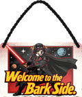 4252024259025		 ''Welcome to the Bark Side''
Schilderstore24 Blechschilder sind perfekt als Geschenk zu Weihnachten, Geburtstage, Feiern, Partys, Grillabende, Namenstag, Feiertag, Mädelsabend, Hochzeit Wohnzimmer, Partykeller, Garage, welpe, dogge, kater, kätzchen Haustier Tier Freund knuddelig Zuhause Katze Hund Hamster Meerschwein haustiere