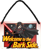 4252024259025		 ''Welcome to the Bark Side''
Schilderstore24 Blechschilder sind perfekt als Geschenk zu Weihnachten, Geburtstage, Feiern, Partys, Grillabende, Namenstag, Feiertag, Mädelsabend, Hochzeit Wohnzimmer, Partykeller, Garage, welpe, dogge, kater, kätzchen Haustier Tier Freund knuddelig Zuhause Katze Hund Hamster Meerschwein haustiere
