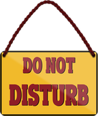 4252024258226		 ''DO NOT DISTRUB''
Schilderstore24 Blechschilder sind perfekt als Geschenk zu Weihnachten, Geburtstage, Feiern, Partys, Grillabende, Namenstag, Feiertag, Mädelsabend, Hochzeit. Jederzeit stilvoll im Wohnzimmer, Partykeller, Garage, Praxis, Büro, Café, zitat Büro Chef Angestellter Arbeit Job Arbeitsplatz Alltag Beruf Ausbildung