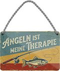 4252024257847		 ''Angeln ist meine Therapie''

Geschenk Weihnachten, Geburtstage, Feiern, Partys, Grillabende, Namenstag, Feiertag, Mädelsabend, Hochzeit Wohnzimmer, Partykeller, Garage, Praxis, Büro, Café, Hauseingang Angeln Fischen Meerestier Bootsausflug see meer fisch wasser angeln fischen