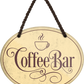 4252024247794	Schilderstore24	 ''Coffee Bar'' Schilderstore24 Blechschilder sind perfekt als Geschenk zu Weihnachten, Geburtstage, Feiern, Partys, Grillabende, Namenstag, Feiertag, Mädelsabend, Hochzeit. Jederzeit stilvoll im Wohnzimmer, Partykeller, Garage, Praxis, Büro, Café, Hauseingang Lebensmittel Kaffee Kuchen Sucht café coffee kaffeemaschine getränk essen