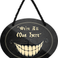 4252024246414	Schilderstore24	 ''We're all mad here (schwarz)'' Schilderstore24 Blechschilder sind perfekt als Geschenk zu Weihnachten, Geburtstage, Feiern, Partys, Grillabende, Namenstag, Feiertag, Mädelsabend, Hochzeit Wohnzimmer, Partykeller, Garage, Praxis, Büro, Café, Hauseingang Haustier Tier Tiere Tiersprüche Funny Ironie knuddelig haustier biene kuh vogel lustige tierwelt