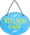 4252024246056	Schilderstore24	 ''Wellness Oase'' Schilderstore24 Blechschilder sind perfekt als Geschenk zu Weihnachten, Geburtstage, Feiern, Partys, Grillabende, Namenstag, Feiertag, Mädelsabend, Hochzeit. Jederzeit stilvoll im Wohnzimmer, Partykeller, Garage, Praxis, Büro, Café, Hauseingang Küche Haushalt Willkommen Eigenheim heim essen haus kochen herzlich Zuhause putzen