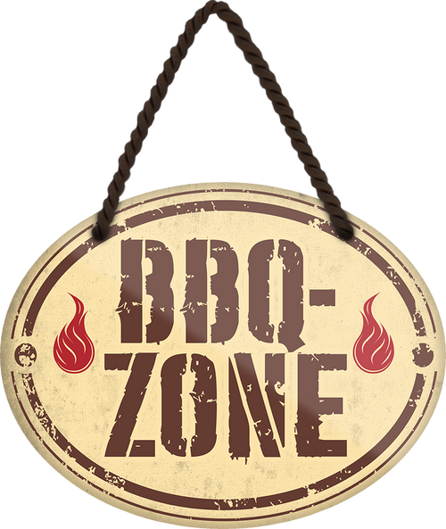 4252024247084	Schilderstore24	 ''BBQ Zone'' Schilderstore24 Blechschilder sind perfekt als Geschenk zu Weihnachten, Geburtstage, Feiern, Partys, Grillabende, Namenstag, Feiertag, Mädelsabend, Hochzeit. Jederzeit stilvoll im Wohnzimmer, Partykeller, Garage, Praxis, Büro, Café, Hauseingang Lebensmittel Kaffee Kuchen Tee Grill crepes teigware süßigkeit essen grill wurst