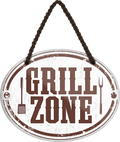 4252024247107	Schilderstore24	 ''Grill Zone'' Schilderstore24 Blechschilder sind perfekt als Geschenk zu Weihnachten, Geburtstage, Feiern, Partys, Grillabende, Namenstag, Feiertag, Mädelsabend, Hochzeit. Jederzeit stilvoll im Wohnzimmer, Partykeller, Garage, Praxis, Büro, Café, Hauseingang Lebensmittel Kaffee Kuchen Tee Grill crepes teigware süßigkeit essen grill wurst