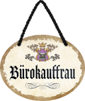 4252024245356	Schilderstore24	 ''Bürokauffrau'' Schilderstore24 Blechschilder sind perfekt als Geschenk zu Weihnachten, Geburtstage, Feiern, Partys, Grillabende, Namenstag, Feiertag, Mädelsabend, Hochzeit. Jederzeit stilvoll im Wohnzimmer, Partykeller, Garage, Praxis, Büro, Café, Hauseingang Büro Chef Angestellter Arbeit Job Arbeitsplatz Alltag Beruf Ausbildung