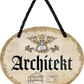 4252024245738	Schilderstore24	 ''Architekt'' Schilderstore24 Blechschilder sind perfekt als Geschenk zu Weihnachten, Geburtstage, Feiern, Partys, Grillabende, Namenstag, Feiertag, Mädelsabend, Hochzeit. Jederzeit stilvoll im Wohnzimmer, Partykeller, Garage, Praxis, Büro,Architekt Hauseingang Handwerk Baustelle Arbeit Bau werkeln baustelle handwerker bauarbeiter