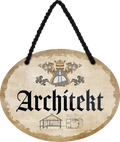 4252024245738	Schilderstore24	 ''Architekt'' Schilderstore24 Blechschilder sind perfekt als Geschenk zu Weihnachten, Geburtstage, Feiern, Partys, Grillabende, Namenstag, Feiertag, Mädelsabend, Hochzeit. Jederzeit stilvoll im Wohnzimmer, Partykeller, Garage, Praxis, Büro,Architekt Hauseingang Handwerk Baustelle Arbeit Bau werkeln baustelle handwerker bauarbeiter