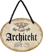 4252024245738	Schilderstore24	 ''Architekt'' Schilderstore24 Blechschilder sind perfekt als Geschenk zu Weihnachten, Geburtstage, Feiern, Partys, Grillabende, Namenstag, Feiertag, Mädelsabend, Hochzeit. Jederzeit stilvoll im Wohnzimmer, Partykeller, Garage, Praxis, Büro,Architekt Hauseingang Handwerk Baustelle Arbeit Bau werkeln baustelle handwerker bauarbeiter