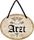 4252024246537	Schilderstore24	 ''Arzt'' Schilderstore24 Blechschilder sind perfekt als Geschenk zu Weihnachten, Geburtstage, Feiern, Partys, Grillabende, Namenstag, Feiertag, Mädelsabend, Hochzeit. Jederzeit stilvoll im Wohnzimmer, Partykeller, Garage, Praxis, Büro, Café, Hauseingang Büro Chef Angestellter Arbeit Job Arbeitsplatz Alltag Beruf Ausbildung