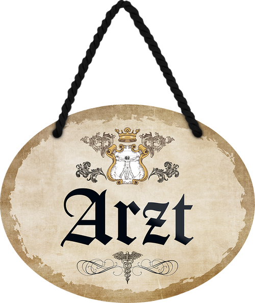 4252024246537	Schilderstore24	 ''Arzt'' Schilderstore24 Blechschilder sind perfekt als Geschenk zu Weihnachten, Geburtstage, Feiern, Partys, Grillabende, Namenstag, Feiertag, Mädelsabend, Hochzeit. Jederzeit stilvoll im Wohnzimmer, Partykeller, Garage, Praxis, Büro, Café, Hauseingang Büro Chef Angestellter Arbeit Job Arbeitsplatz Alltag Beruf Ausbildung