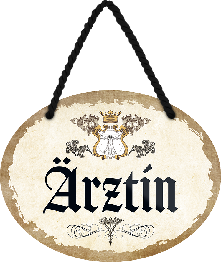 4252024246551	Schilderstore24	 ''Ärztin'' Schilderstore24 Blechschilder sind perfekt als Geschenk zu Weihnachten, Geburtstage, Feiern, Partys, Grillabende, Namenstag, Feiertag, Mädelsabend, Hochzeit. Jederzeit stilvoll im Wohnzimmer, Partykeller, Garage, Praxis, Büro, Café, Hauseingang Büro Chef Angestellter Arbeit Job Arbeitsplatz Alltag Beruf Ausbildung