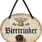 4252024245233	Schilderstore24	 ''Biertrinker'' Schilderstore24 Blechschilder sind perfekt als Geschenk zu Weihnachten, Geburtstage, Feiern, Partys, Grillabende, Namenstag, Feiertag, Mädelsabend, Hochzeit. Jederzeit stilvoll im Wohnzimmer, Partykeller, Garage, Praxis, Büro, Café, Hauseingang Alkohol Kasten Bier Saufen Getränk Bier Alkohol schaumkrone promille hopfen