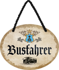 4252024246605	Schilderstore24	 ''Busfahrer'' Schilderstore24 Blechschilder sind perfekt als Geschenk zu Weihnachten, Geburtstage, Feiern, Partys, Grillabende, Namenstag, Feiertag, Mädelsabend, Hochzeit. Jederzeit stilvoll im Wohnzimmer, Partykeller, Garage, Praxis, Büro, Café, Hauseingang Büro Chef Angestellter Arbeit Job Arbeitsplatz Alltag Beruf Ausbildung