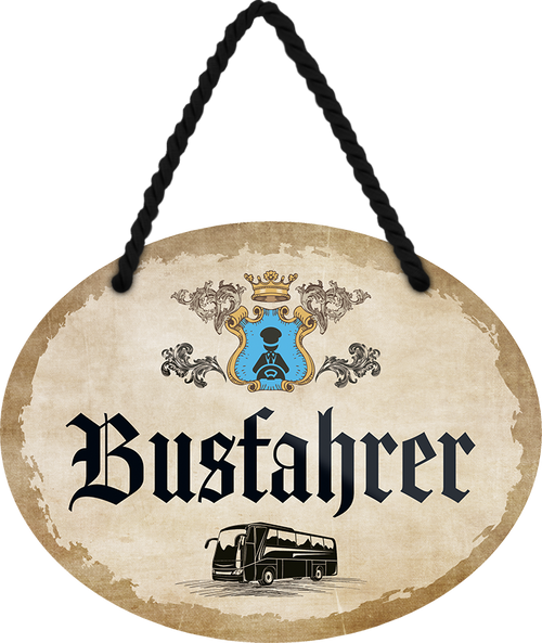 4252024246605	Schilderstore24	 ''Busfahrer'' Schilderstore24 Blechschilder sind perfekt als Geschenk zu Weihnachten, Geburtstage, Feiern, Partys, Grillabende, Namenstag, Feiertag, Mädelsabend, Hochzeit. Jederzeit stilvoll im Wohnzimmer, Partykeller, Garage, Praxis, Büro, Café, Hauseingang Büro Chef Angestellter Arbeit Job Arbeitsplatz Alltag Beruf Ausbildung