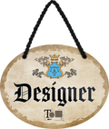 4252024246629	Schilderstore24	 ''Designer'' Schilderstore24 Blechschilder sind perfekt als Geschenk zu Weihnachten, Geburtstage, Feiern, Partys, Grillabende, Namenstag, Feiertag, Mädelsabend, Hochzeit. Jederzeit stilvoll im Wohnzimmer, Partykeller, Garage, Praxis, Büro, Café, Hauseingang Büro Chef Angestellter Arbeit Job Arbeitsplatz Alltag Beruf Ausbildung