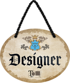 4252024246629	Schilderstore24	 ''Designer'' Schilderstore24 Blechschilder sind perfekt als Geschenk zu Weihnachten, Geburtstage, Feiern, Partys, Grillabende, Namenstag, Feiertag, Mädelsabend, Hochzeit. Jederzeit stilvoll im Wohnzimmer, Partykeller, Garage, Praxis, Büro, Café, Hauseingang Büro Chef Angestellter Arbeit Job Arbeitsplatz Alltag Beruf Ausbildung