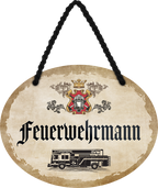 4252024247152	Schilderstore24	 ''Feuerwehmann'' Schilderstore24 Blechschilder sind perfekt als Geschenk zu Weihnachten, Geburtstage, Feiern, Partys, Grillabende, Namenstag, Feiertag, Mädelsabend, Hochzeit. Jederzeit stilvoll im Wohnzimmer, Partykeller, Garage, Praxis, Büro, Café, Hauseingang Feuerwehr Feuer Brand Schutz Rettung freiwillige Alarm rettungsdienst hilfe feuer