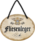 4252024245776	Schilderstore24	 ''Fliesenleger'' Schilderstore24 Blechschilder sind perfekt als Geschenk zu Weihnachten, Geburtstage, Feiern, Partys, Grillabende, Namenstag, Feiertag, Mädelsabend, Hochzeit. Jederzeit stilvoll im Wohnzimmer, Partykeller, Garage, Praxis, Büro,Architekt Hauseingang Handwerk Baustelle Arbeit Bau werkeln baustelle handwerker bauarbeiter