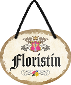 4252024246650	Schilderstore24	 ''Floristin'' Schilderstore24 Blechschilder sind perfekt als Geschenk zu Weihnachten, Geburtstage, Feiern, Partys, Grillabende, Namenstag, Feiertag, Mädelsabend, Hochzeit. Jederzeit stilvoll im Wohnzimmer, Partykeller, Garage, Praxis, Büro, Café, Hauseingang Büro Chef Angestellter Arbeit Job Arbeitsplatz Alltag Beruf Ausbildung