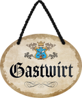 4252024246698	Schilderstore24	 ''Gastwirt'' Schilderstore24 Blechschilder sind perfekt als Geschenk zu Weihnachten, Geburtstage, Feiern, Partys, Grillabende, Namenstag, Feiertag, Mädelsabend, Hochzeit. Jederzeit stilvoll im Wohnzimmer, Partykeller, Garage, Praxis, Büro, Café, Hauseingang Büro Chef Angestellter Arbeit Job Arbeitsplatz Alltag Beruf Ausbildung