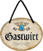 4252024246698	Schilderstore24	 ''Gastwirt'' Schilderstore24 Blechschilder sind perfekt als Geschenk zu Weihnachten, Geburtstage, Feiern, Partys, Grillabende, Namenstag, Feiertag, Mädelsabend, Hochzeit. Jederzeit stilvoll im Wohnzimmer, Partykeller, Garage, Praxis, Büro, Café, Hauseingang Büro Chef Angestellter Arbeit Job Arbeitsplatz Alltag Beruf Ausbildung