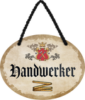 4252024245783	Schilderstore24	 ''Handwerker'' Schilderstore24 Blechschilder sind perfekt als Geschenk zu Weihnachten, Geburtstage, Feiern, Partys, Grillabende, Namenstag, Feiertag, Mädelsabend, Hochzeit. Jederzeit stilvoll im Wohnzimmer, Partykeller, Garage, Praxis, Büro,Architekt Hauseingang Handwerk Baustelle Arbeit Bau werkeln baustelle handwerker bauarbeiter