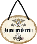 4252024247930	Schilderstore24	 ''Kosmetikerin'' Schilderstore24 Blechschilder sind perfekt als Geschenk zu Weihnachten, Geburtstage, Feiern, Partys, Grillabende, Namenstag, Feiertag, Mädelsabend, Hochzeit. Jederzeit stilvoll im Wohnzimmer, Partykeller, Garage, Praxis, Büro, Café, Hauseingang Friseur Tattoo Schönheit Haare Haut Barber tattowierer hautschmuck piercing schminke