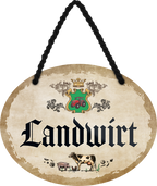4252024247961	Schilderstore24	 ''Landwirt'' Schilderstore24 Blechschilder sind perfekt als Geschenk zu Weihnachten, Geburtstage, Feiern, Partys, Grillabende, Namenstag, Feiertag, Mädelsabend, Hochzeit. Jederzeit stilvoll im Wohnzimmer, Partykeller, Garage, Praxis, Büro, Café, Hauseingang Traktor Maschine Landmaschine Feld bauer landwirt landwirtschaft schlepper