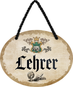 4252024246841	Schilderstore24	 ''Lehrer'' Schilderstore24 Blechschilder sind perfekt als Geschenk zu Weihnachten, Geburtstage, Feiern, Partys, Grillabende, Namenstag, Feiertag, Mädelsabend, Hochzeit. Jederzeit stilvoll im Wohnzimmer, Partykeller, Garage, Praxis, Büro, Café, Hauseingang Büro Chef Angestellter Arbeit Job Arbeitsplatz Alltag Beruf Ausbildung