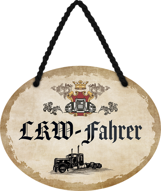 4252024246476	Schilderstore24	 ''LKW Fahrer'' Schilderstore24 Blechschilder sind perfekt als Geschenk zu Weihnachten, Geburtstage, Feiern, Partys, Grillabende, Namenstag, Feiertag, Mädelsabend, Hochzeit. Jederzeit stilvoll im Wohnzimmer, Partykeller, Garage, Praxis, Büro, Café, Hauseingang Mechaniker Auto Motorrad Werkstatt auto werkstatt tüfteln schrauber